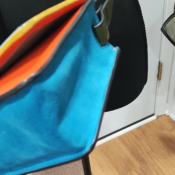 Fossil Green and Blue Crossbody Bag - Picture 6 of 16